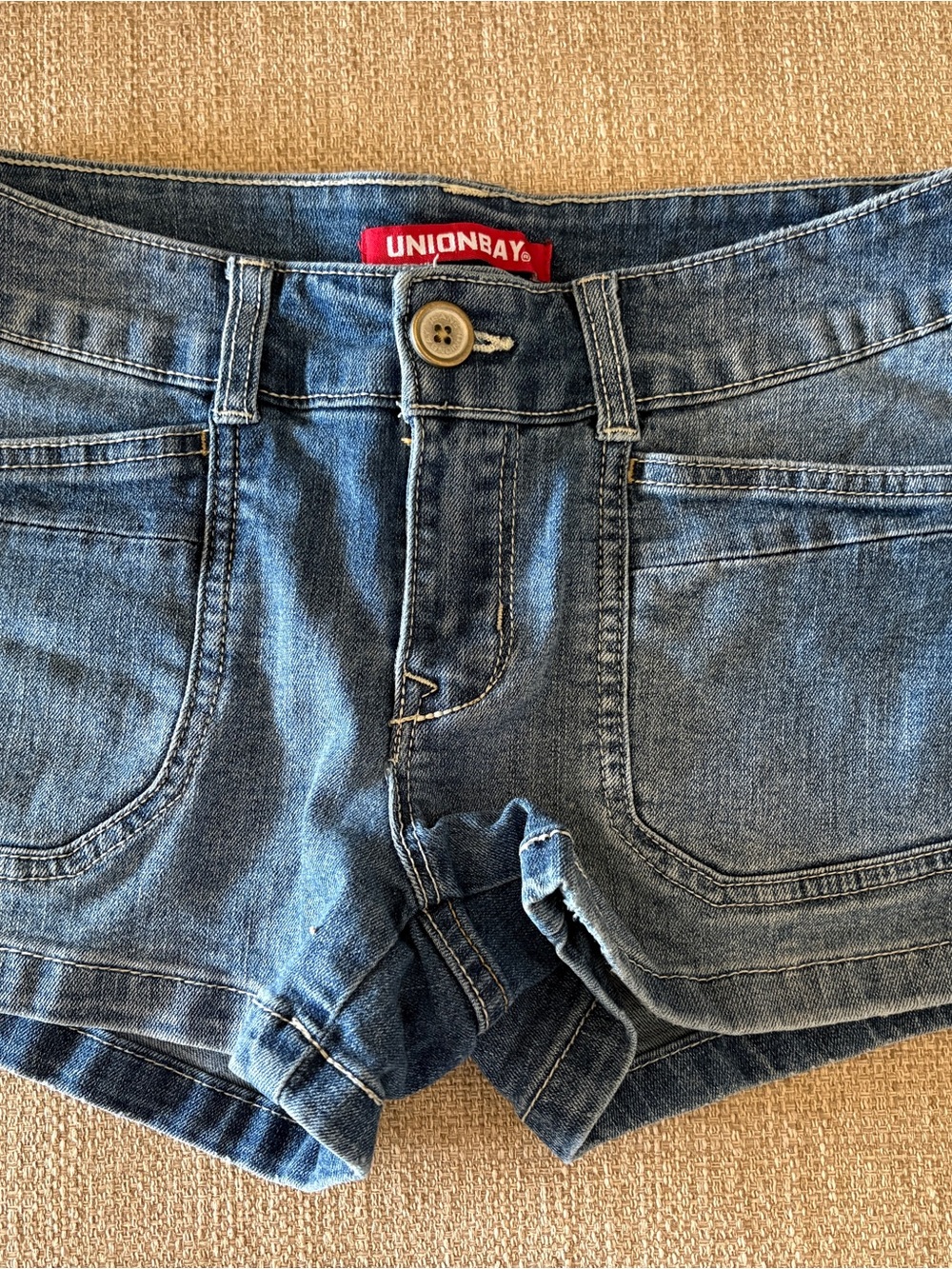 UNIONBAY Red-Label Light Blue Denim Shorts